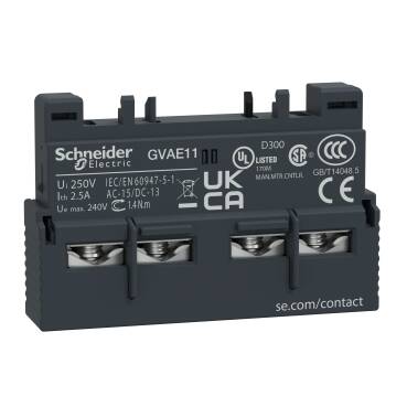 1NO+1NC AUX CONTACT FRONT FOR GV2 PTCTR - 1