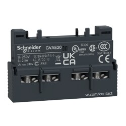 1NO+1NO AUX CONTACT FRONT FOR GV2 PTCTR - Schneider Electric