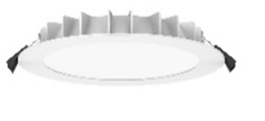 Ceiling Recessed Round Downlight 13w 4000K IP54 - 1