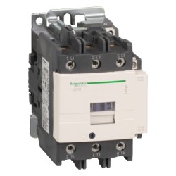 Contactor 45KW, 400V, 95A (AC3), 125A (AC1), 3P+1NO/1NC, 24V AC Coil PTCTR - Schneider Electric