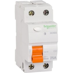 Domae RCCB,25 A 30mA AC 2P HDFDA - Schneider Electric
