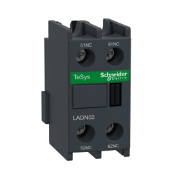 FRONT MOUNT AUX CONTACTS BLOCK 2NC PTCTR - Schneider Electric