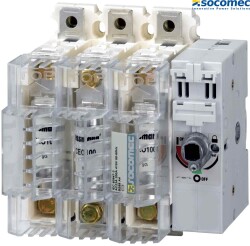 FUSERBLOCK 3X125A - SOCOMEC