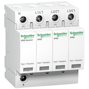 iPRD40r Modular Surge Arrester , 3P + N , 350V , with Remote Transfer - 1