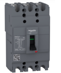 MG EZC100 N 15kA 3P/3T 100A PPCCB - Schneider Electric