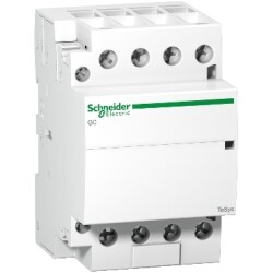 MODULAR CONTACTOR 63A 4NO 220 240V PTCTR - Schneider Electric