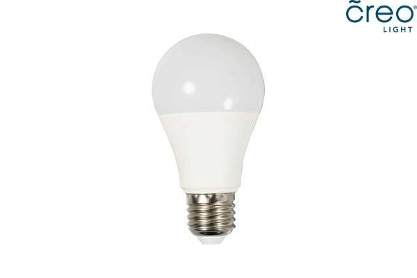 Pack of 10 - Creo Light LED Bulb, A60, IP20, 15W, E27, 3000K, Warm White - 1