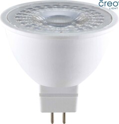 Pack of 10 - Creo Light LED MR16 Lamp, 220V, 5.5W, GU5.3, 6500K, Cool Daylight - Creo Light