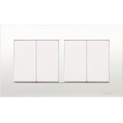 Schneider Electric 10A250V 4 Gang 2 Way Switch - Schneider Electric