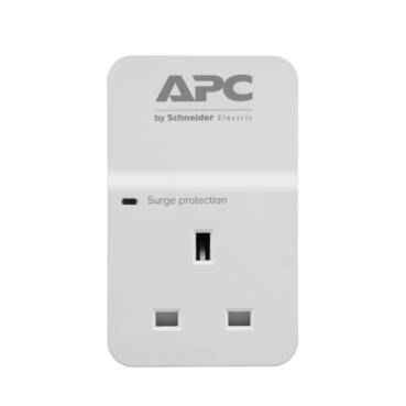 Schneider Electric APC Essential Surge Arrest 1 Outlet, PM1W-UK (230 V) - 1