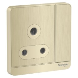 Schneider Electric Avatar Gold Hairline 15A250V1G3RP Switch - Schneider Electric