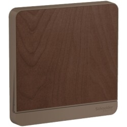 Schneider Electric AvatarOn, switch, 16AX, 250V, intermediate, Wood - Schneider Electric