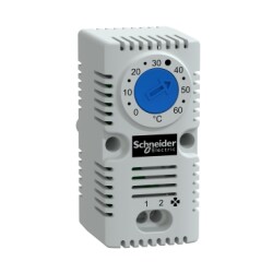 Sim.Thermostat(NO Vent.) Blue(ｺC) - Schneider Electric